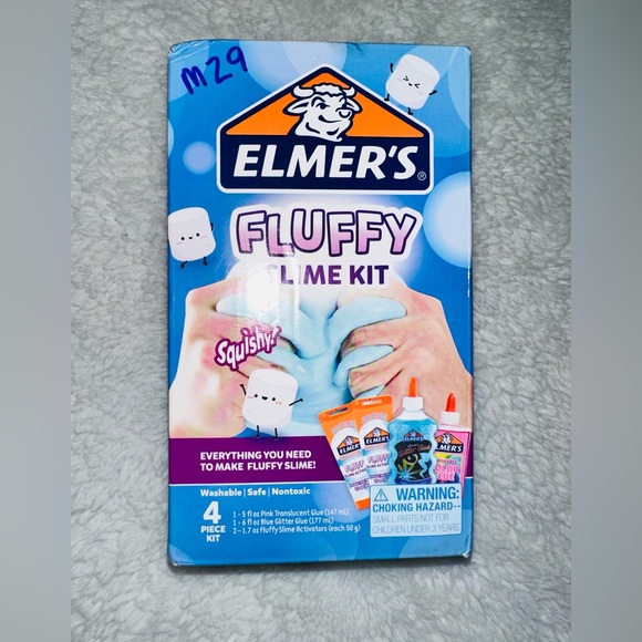 NIB Elmer’s Fluffy Slime Kit - Picture 7 of 8